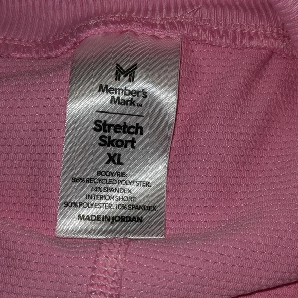 Member’s Mark Ladies Stretch Active Skort Powder Pink L/XL NWT - Picture 7 of 11